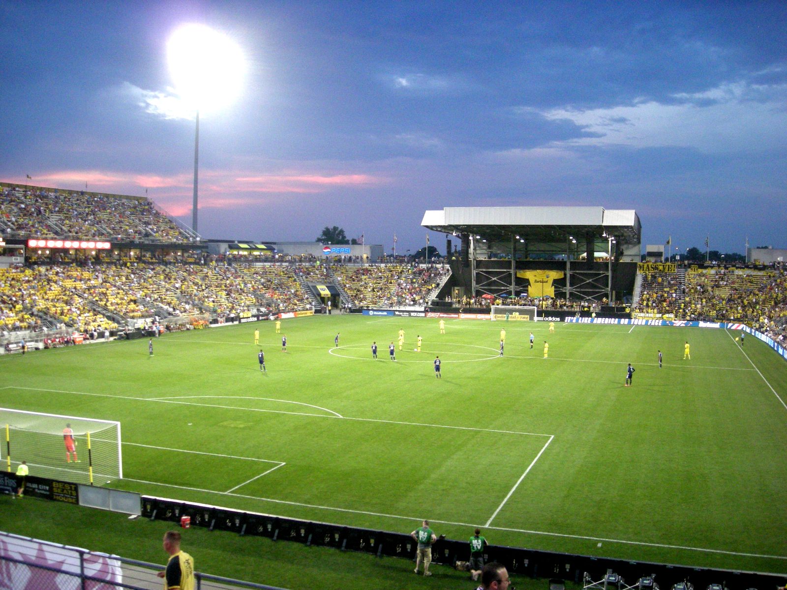 Historic Crew Stadium night game