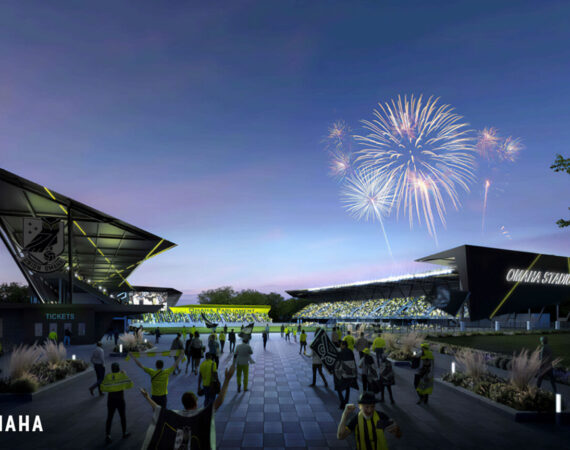 Union Omaha stadium rendering