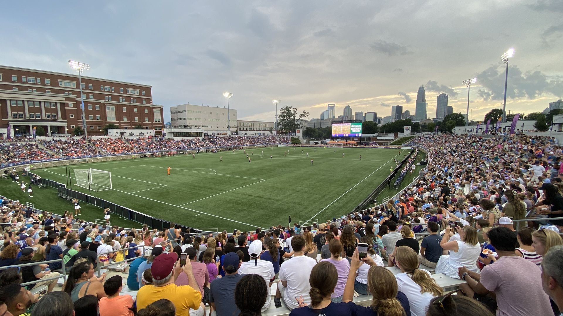 Carolina Ascent USL Super League home opening game