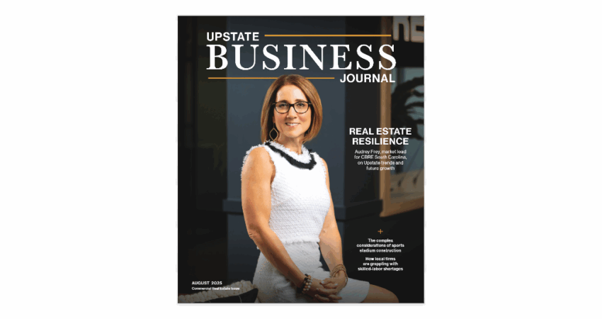 Upstate Business Journal cover August 2025