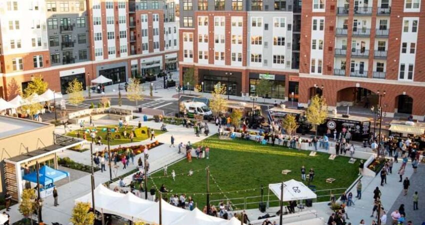 Mixed-use development